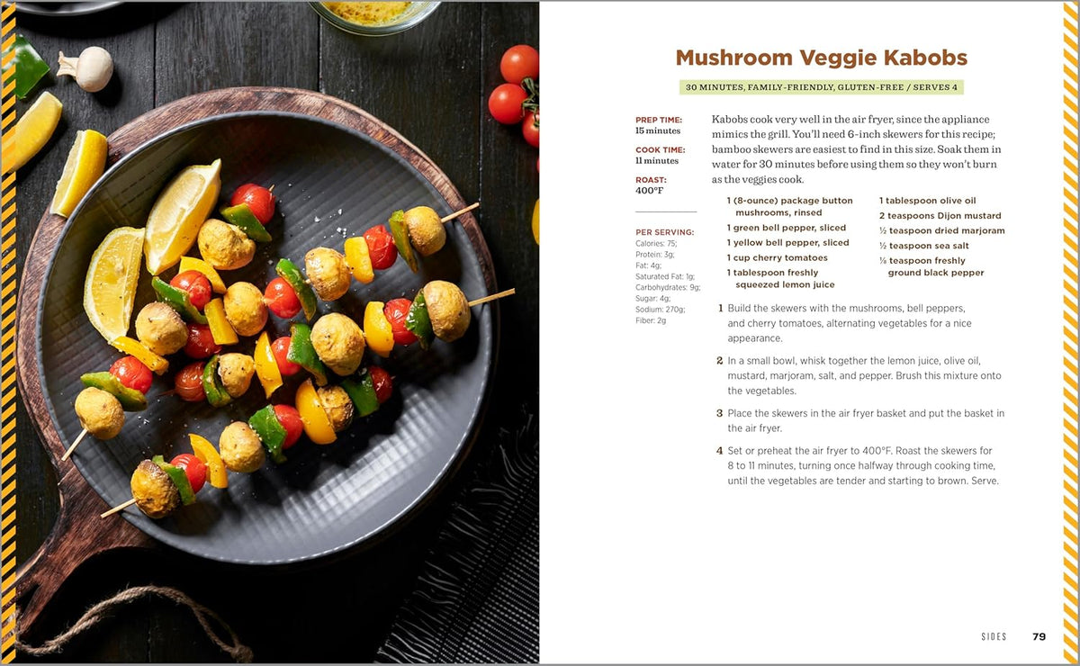 The Essential Vegetarian Air Fryer Cookbook: 75+ Easy Meatless Recipes