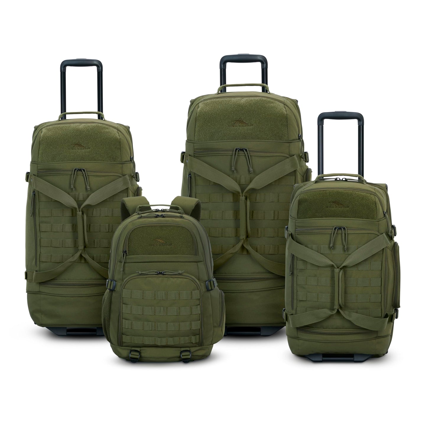 High Sierra Pathsetter Medium Wheeled Duffle - Moss