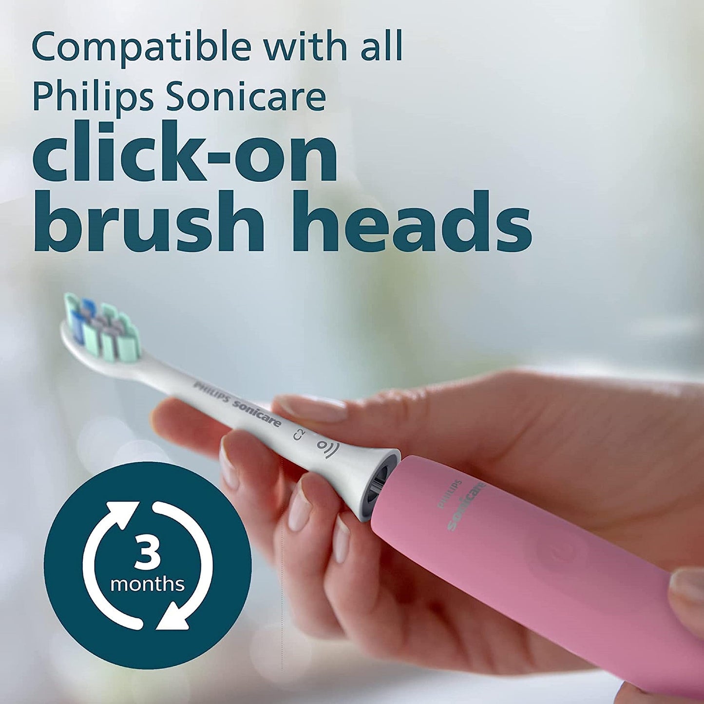 Philips Sonicare ProtectiveClean 4100 Rechargeable Electric Power Toothbrush, Black, HX6810/50