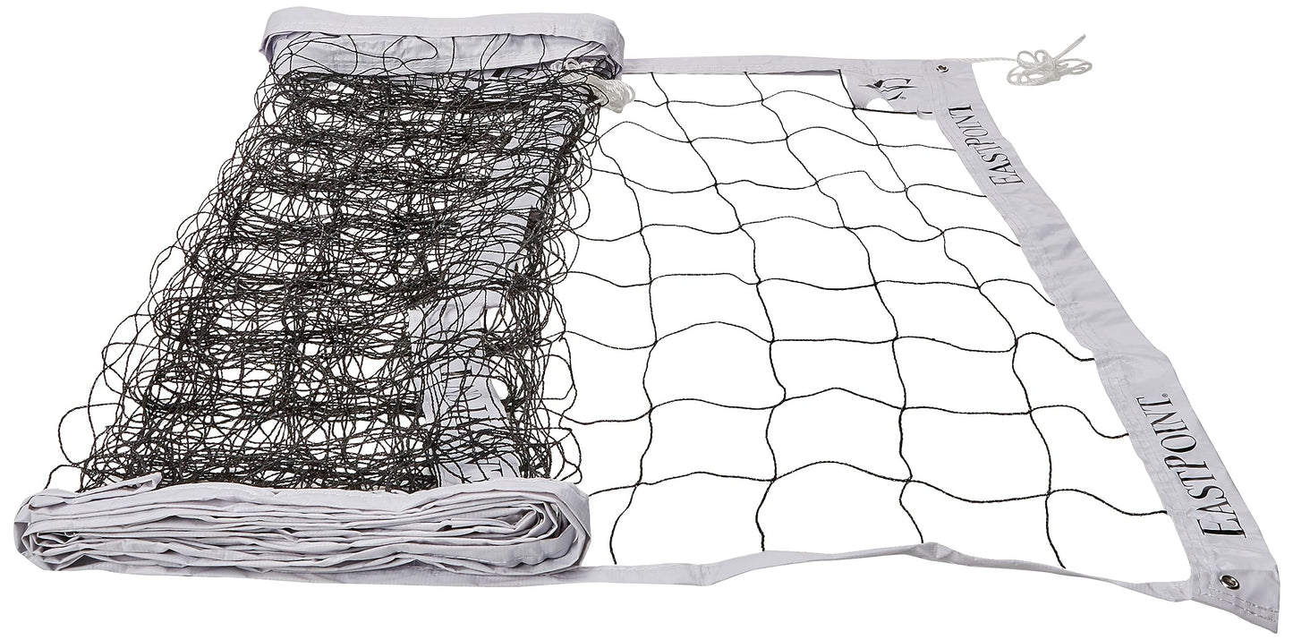 EastPoint Sports Replacement Volleyball Net with High Strength Cable, Reinforced Side Tapes, and Weather Resistant Material - Poles Not Included, Original Version