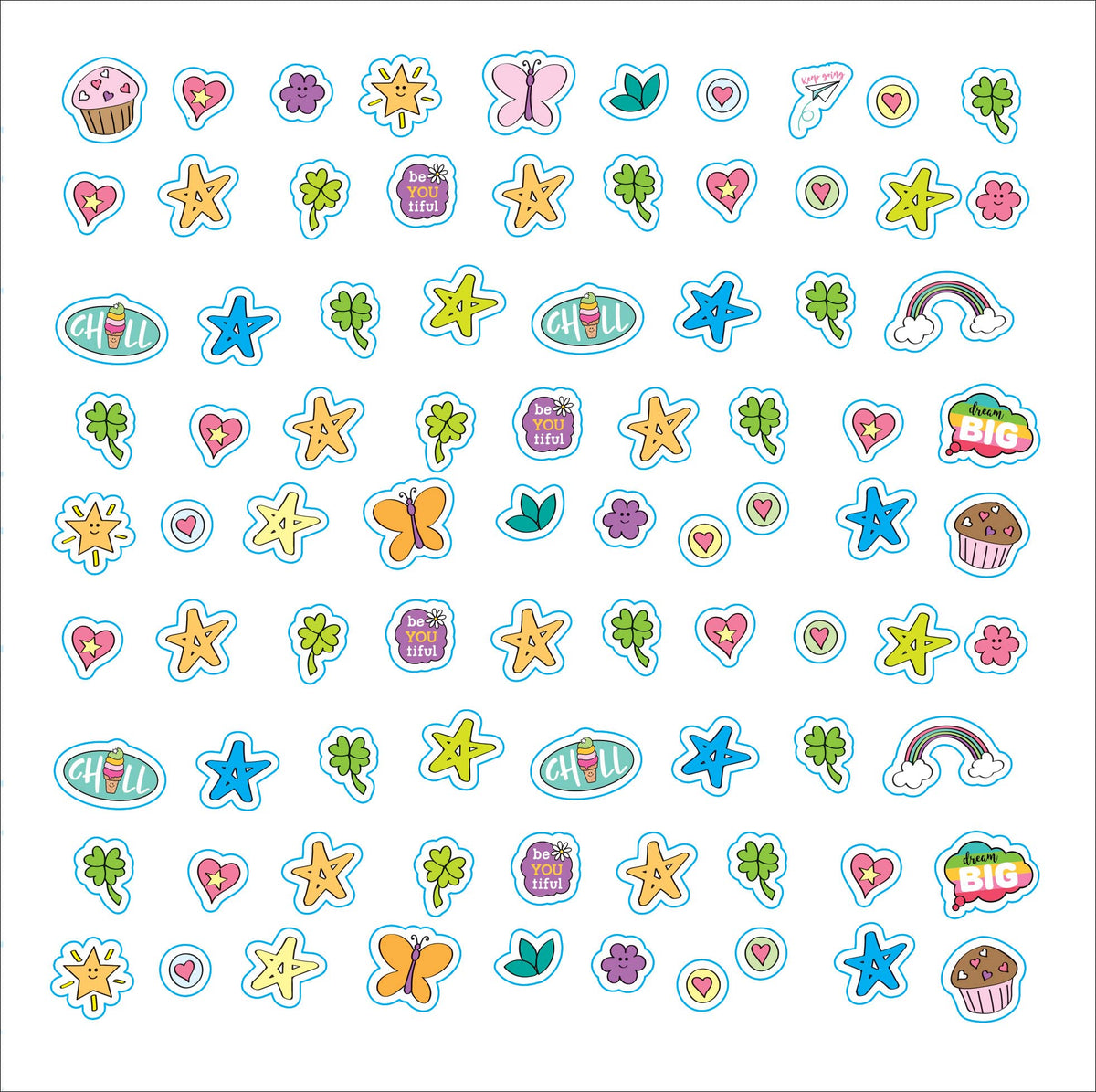 Plan It! A Sticker Book for All Your Productivity Needs (2,500 stickers!)