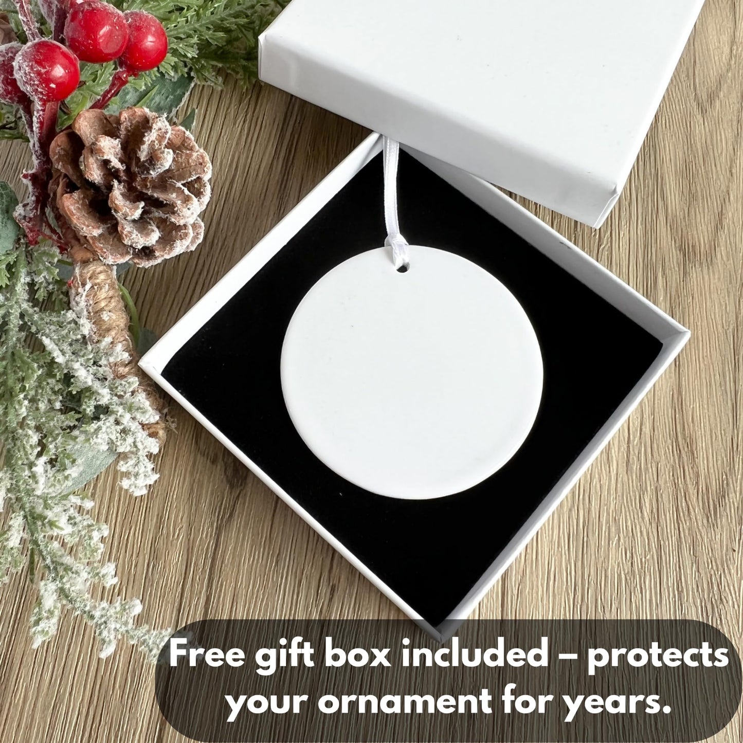 Best Friend Christmas Ornament – A Good Friend Knows All Your Stories Quote – Ceramic, Glass or Acrylic Ornament – Cozy Cabin Winter Gift for Friend – Holiday Keepsake Tree Decoration (Acrylic, 1)