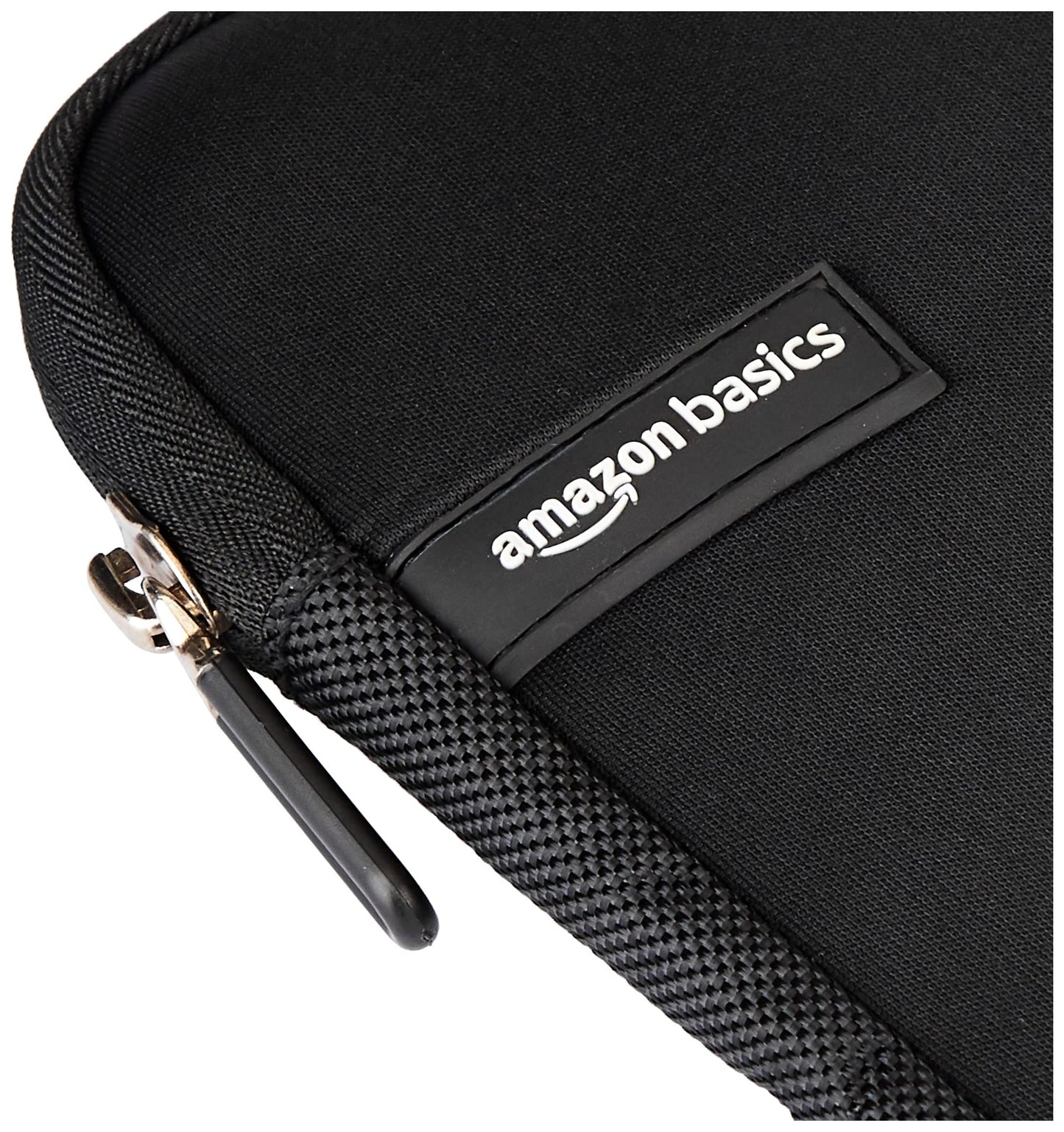 Amazon Basics 11.6 inch Laptop Sleeve, Protective Case with Zipper - Black