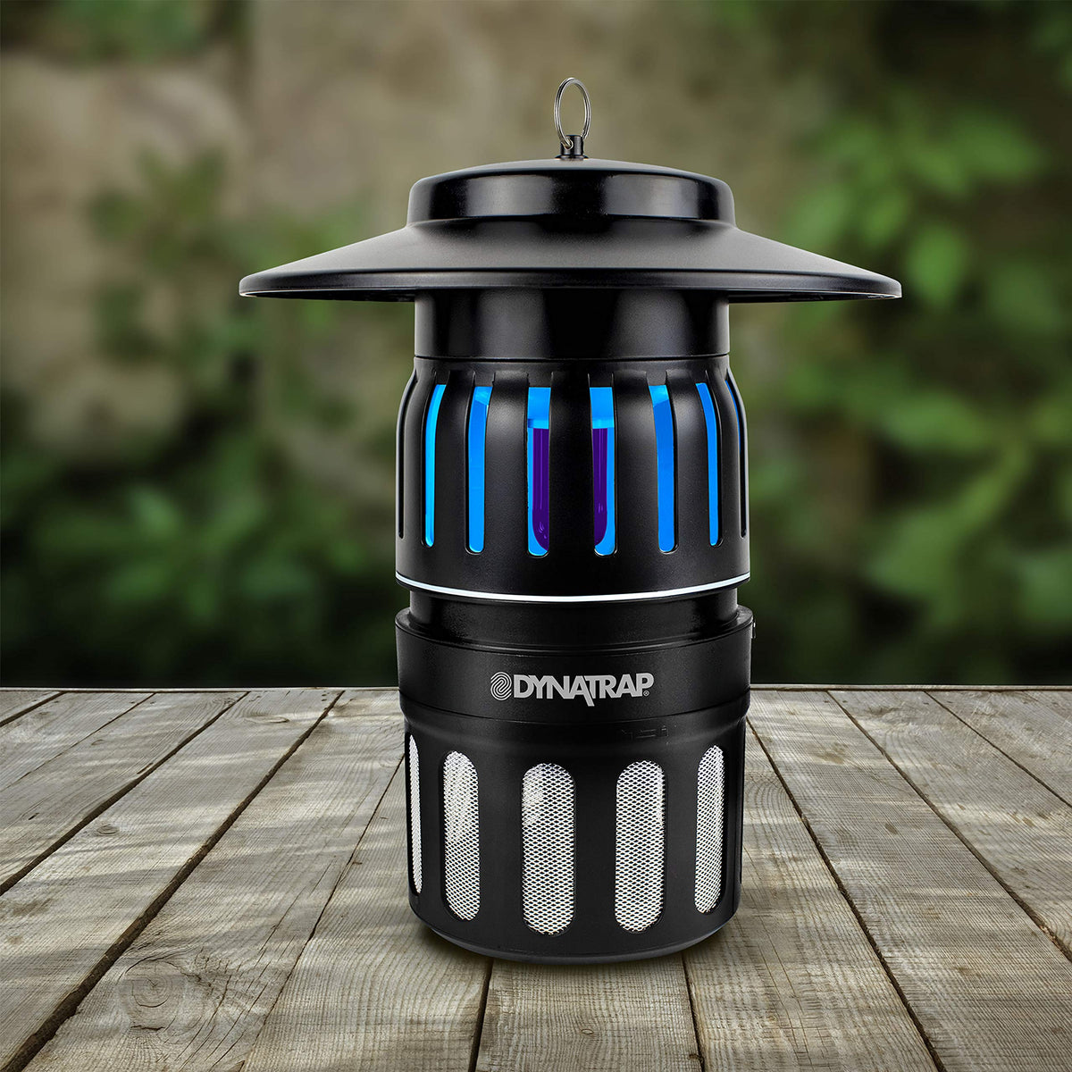 DynaTrap DT1050SR 1/2 Acre Mosquito & Flying Insect Trap – Kills Mosquitoes, Flies, Wasps, Gnats, & Other Flying Insects - Bug Zapper Alternative - Black