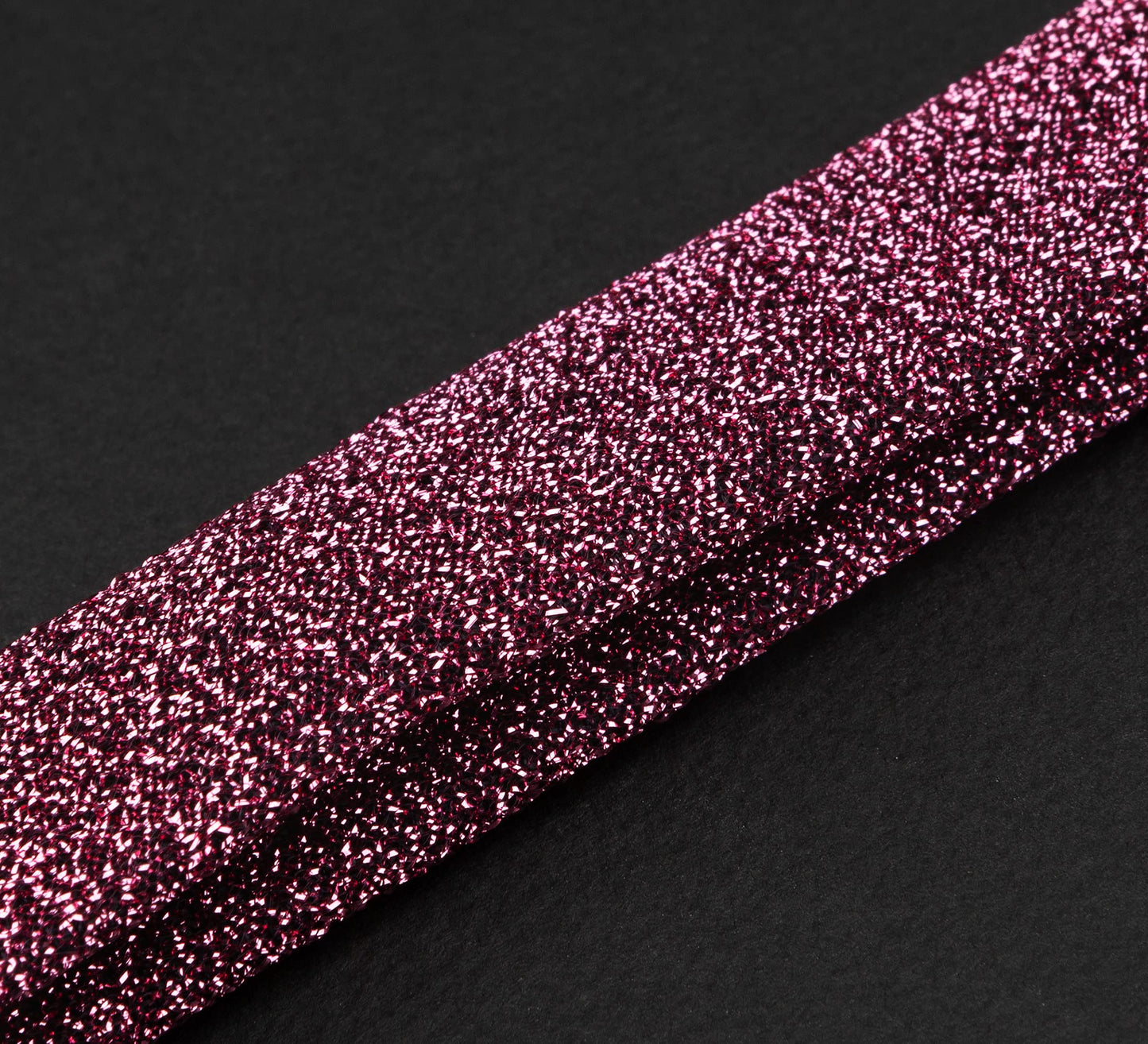 TIE G Men's Glitter Velvet Suspender + Bow Tie Set for Wedding, Party : Glittering Effects, Adjustable Braces, Strong 6 Clips (Twinkle Rose Pink)