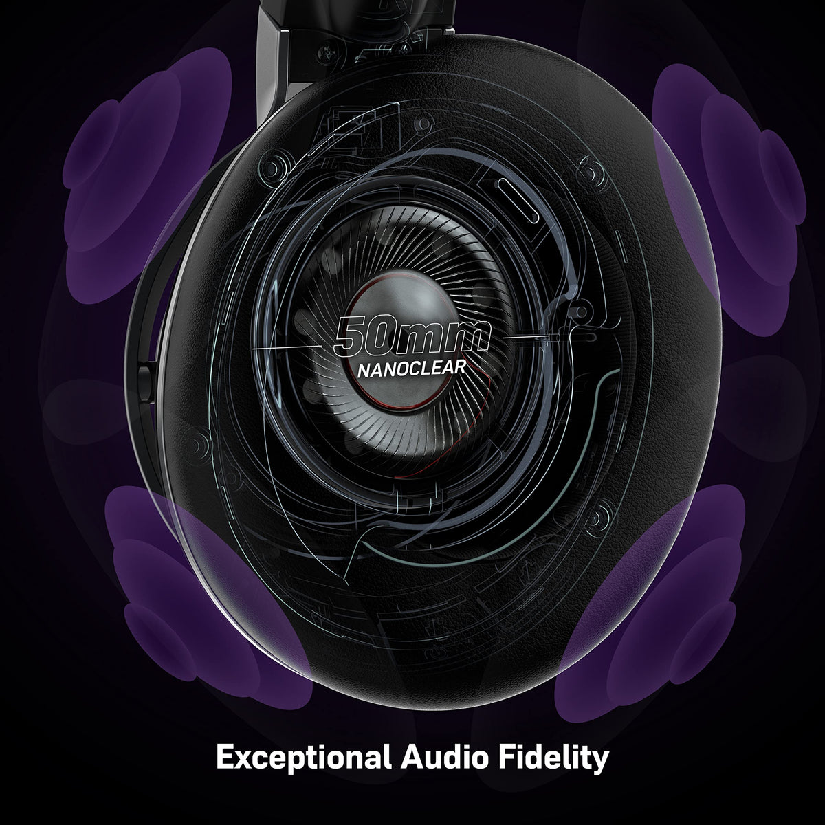 Turtle Beach Stealth Pro Multiplatform Wireless Noise-Cancelling Gaming Headset for Xbox Series X|S, Xbox One, PS5, PS4, PC, Mac, Mobile – Swappable Batteries – Black