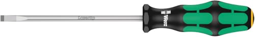 Wera - 5105650001 Kraftform Plus 334/6 Screwdriver Set with Rack and Lasertip, 6-Pieces, Multicolor, Slotted: 6.5x150mm, 3x80mm, 4x100mm, 5.5x125. Phillips: PH1x80, PH2x100