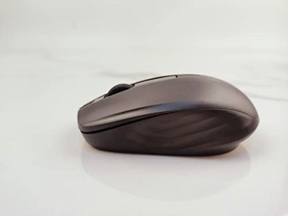 Rii Wireless Mouse, 2.4G Portable Computer Mice for PC, Laptop, Windows,Office Included Wireless USB dongle (Black)