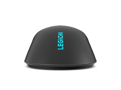 Lenovo Legion M410 Wireless RGB Gaming Mouse – 6 Button Palm Grip Mouse with 16,000 DPI, 53 Hour Rechargeable Battery, 2-Zone RGB Lighting, NVIDIA Reflex Compatible