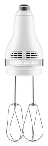 KitchenAid 5-Speed Ultra Power Hand Mixer - KHM512, Contour Silver