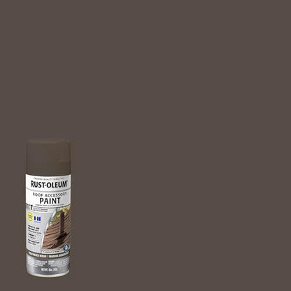 Rust-Oleum 285217 Roofing Accessory Coating Spray, 12 oz, Weathered Wood