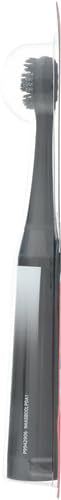 Colgate 360 Vibrate Charcoal Battery Operated Toothbrush Pack, Soft with 1 AAA Battery Included, Black, 2 Count