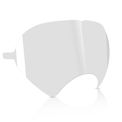 10 Pack Peel Off Lens Covers for 6885, 6000, 6700, 6800, 6900 Series Respirator Masks - Anti-Fog Protective Faceshield Accessories