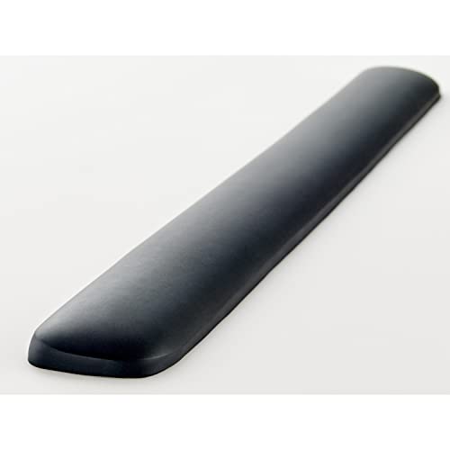 3M Gel Wrist Rest for Keyboards, Soothing 3M Gel Technology and Satin Smooth Cover for All Day Comfort and Support, Durable and Easy to Clean, 19", Black (WR85B)