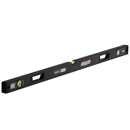CHANNELLOCK 48-Inch, Professional-Grade Aluminum Box Level with Solid Block Acrylic Vials, 5200-0048