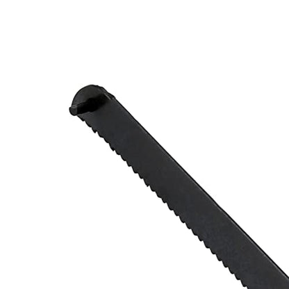 dophee 10Pcs 6 inch 150mm 24T Mini Hacksaw Blade Replacement, Multifunctional Carbon Steel Hand Saw Blade for Hand DIY Model Manual Woodworking PVC Metal Pipes Cutting