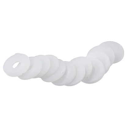 100 PCS Silicone Gaskets Flat Tip Thick Base Gasket for Airless Paint Spray Guns
