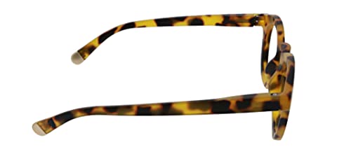Peepers by PeeperSpecs Oprah's Favorite Women's Stardust Round Blue Light Blocking Reading Glasses - Tokyo Tortoise +1.50