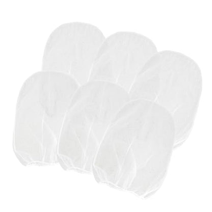 6 Pack Paint Strainer Bags 5 Gallon Paint Filter Bag with Elastic Top Opening Fine Mesh Bag for Gardening Hydroponics Painting Bucket Paint Strainer (White)