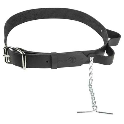 Klein Tools 5207M Electrician's Leather Tool Belt, Medium