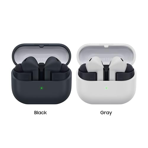 SAMSUNG Galaxy Buds 3 FE (2025) True Wireless Bluetooth Earbuds, Active Noise Cancellation, Powerful Sound, Clear Calls, Long Lasting Battery, Hands Free AI, Black [US Version, 2 Year Warranty]