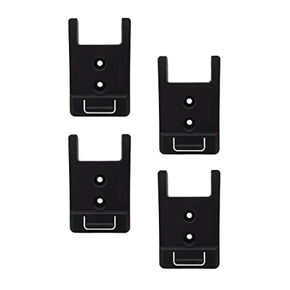StealthMounts Tool Holder Compatible with Craftsman 20V (4 Pack) - Black | StealthMounts Locking Tool Mounts | Made in The UK