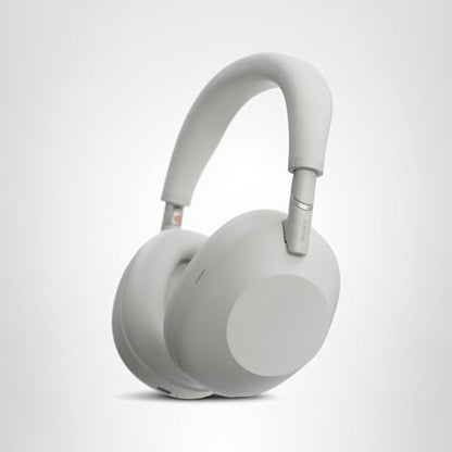 Sony WH-1000XM6 The Best Noise Canceling Wireless Headphones, HD NC Processor QN3, 12 Microphones, Adaptive NC Optimizer, Mastered by Engineers, Studio-Quality, 30-Hour Battery, Platinum Silver
