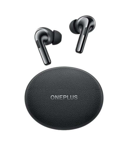 OnePlus Buds Pro 3, Wireless Bluetooth Earbuds, Noise Canceling Earbuds, Deep Bass, Immersive Sound, Up to 44 Hour Playtime with Charging case, Midnight Opus