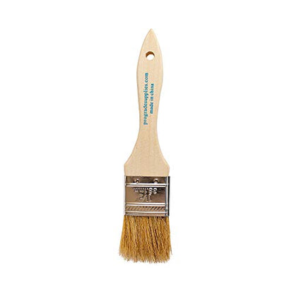 Vermeer Chip Paint Brushes - 12-Pack - 1.5" Chip Brushes for Paints, Stains, Varnishes, Glues, & Gesso - Home Improvement - Interior & Exterior Use
