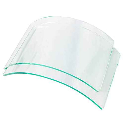 Sandblasting Hood Replacement Lens Glass 2 pieces