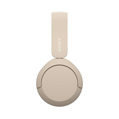 Sony WH-CH520 Wireless Headphones Bluetooth On-Ear Headset with Microphone and up to 50 Hours Battery Life with Quick Charging, Cappuccino