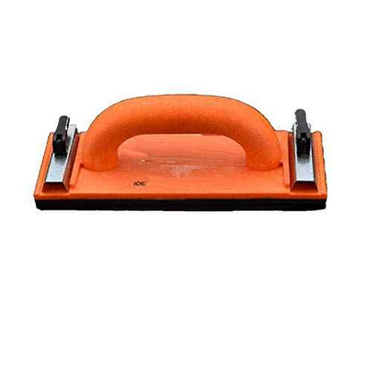 Edward Tools Hand Sander with Sandpaper Clamp - For Drywall, Wood, Floor - 9 1/4¡± x 3 1/4¡±¡¯ - Ergo Contour Handle - Uses Standard 11 1/4¡± Sandpaper