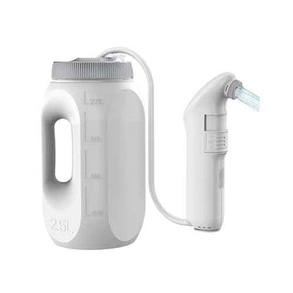 Electric Portable Bidet for Travel,Large Handheld Bidet Sprayer with 2.5L Peri Bottle,High Pressure Rechargeable,Portable Toilet Butt Washer for Women,Men,Elder,70-Minute Usage