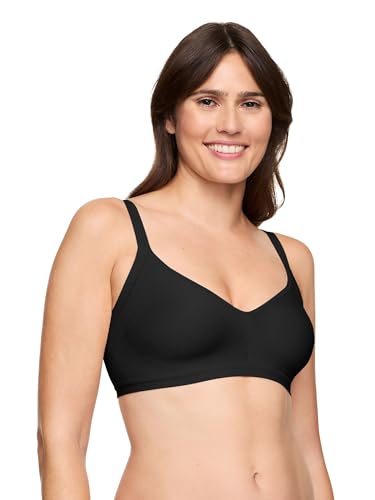 Warners Women's Blissful Benefits Underarm-smoothing With Seamless Stretch Wireless Lightly Lined Comfort Bra