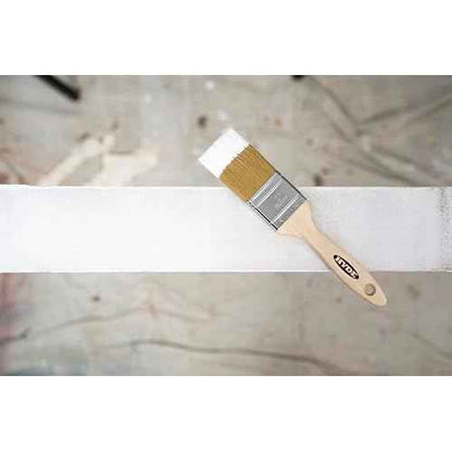 Hyde Extra, White Soft Bristle, Straight Paint Brush with Wood Handle, 2 Inch, 47381