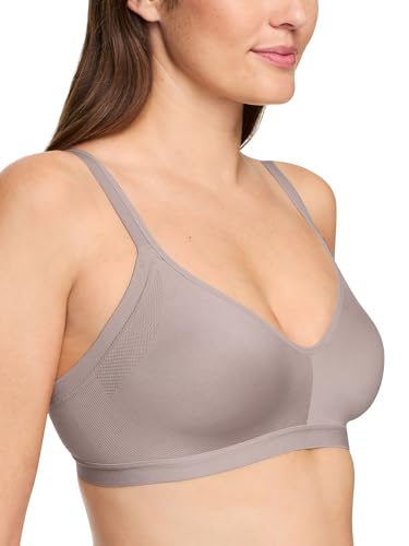 Warners Women's Blissful Benefits Underarm-smoothing With Seamless Stretch Wireless Lightly Lined Comfort Bra
