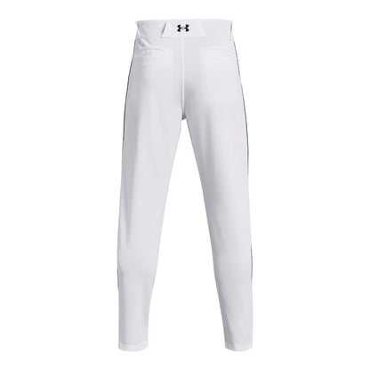 Under Armour Men's Utility Baseball Straight Leg Pant Pipe 22, (102) White/Midnight Navy/Midnight Navy, 3X-Large