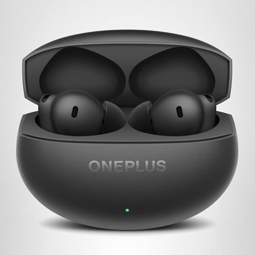 OnePlus Buds 4, Bluetooth Wireless Earbuds, Storm Gray, E513A, in-Ear Headphones with Active Noise Cancellation