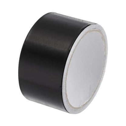uxcell Aluminum Foil Tape 2 Inch x 10 Yards Black High Temperature Tape for HVAC, Sealing, Patching Hot and Cold Air Ducts 1 Pcs