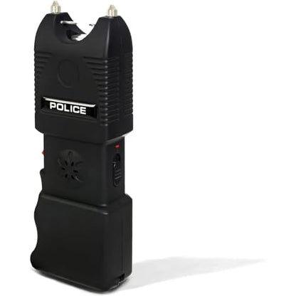 POLICE Stun Gun TW10 - Heavy Duty with LED Flashlight Siren Alarm