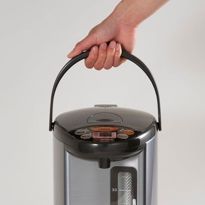 Zojirushi Micom Water Boiler and Warmer (135 oz. / 4L, Silver)