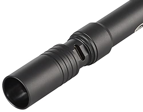 Streamlight 66133 Stylus Pro USB 350-Lumen Rechargeable Penlight with 120V AC Cord, Nylon Holster, Black