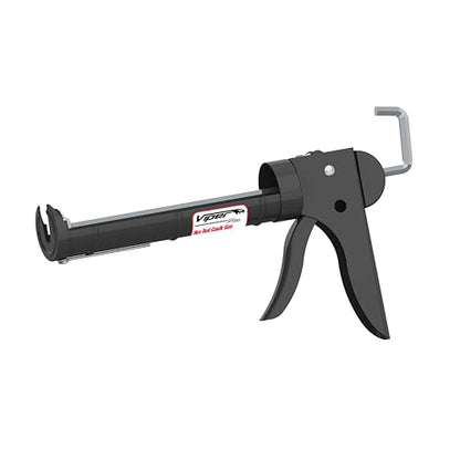 Albion Engineering H10XD Viper Line Manual Barrel Cartridge Caulking Gun with Hex Rod, No Drip, 1/10 Gallon (10 oz), 10:1 Drive