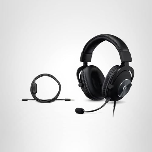 Logitech G Pro X SE Wired Gaming Headset with Microphone: Detachable Microphone, DTS Headphone:X 7.1, for PC, Xbox One, Xbox Series X|S, PS5, PS4, Includes USB DAC - Black