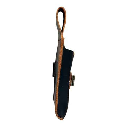 Tourbon Leather Carpenter's Belt Pouch with Phone and Tape Measure Holder Electrician Large Pocket Holster Loop for Belts Multipurpose Tools Bag