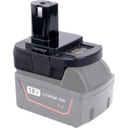 ELEFLY DM18RL Battery Adapter Converter Compatible with 20V Batteries & M-18 Battery, Compatible with Ryobi 18V Batteries ONE+ Tools P108 ?P189 P190 P197 PBP005