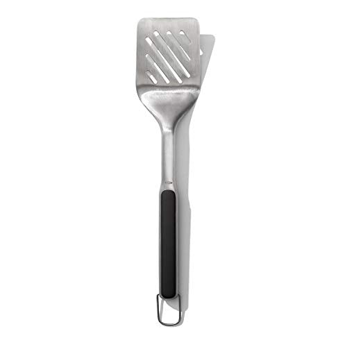 OXO Good Grips Grilling Tools, Tongs and Turner Set, Black