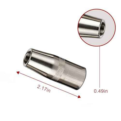 5-PK MIG Gun Nozzle KP2742-1-50F 1/2 fits Lincoln Magnum PRO 250L 300L 250A / 350A guns part
