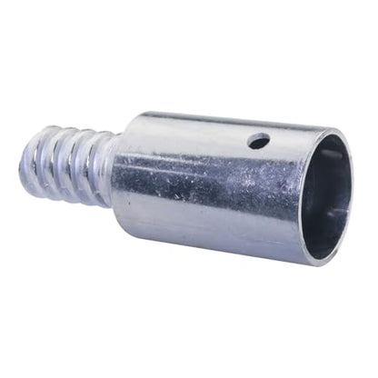 2PCS 1 in & 7/8 in Threaded Tip Replacement Ultra Threaded Tip Repair Kit Pole Handle Replacement Extension Pole Adapter Tips for Extension Poles Repairing