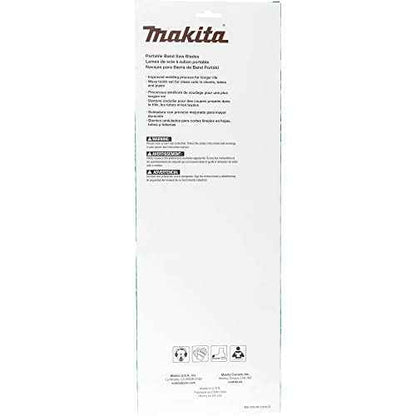 Makita T-05608 44-7/8" 18 TPI Bi-Metal Portable Band Saw Blade, 3/pk